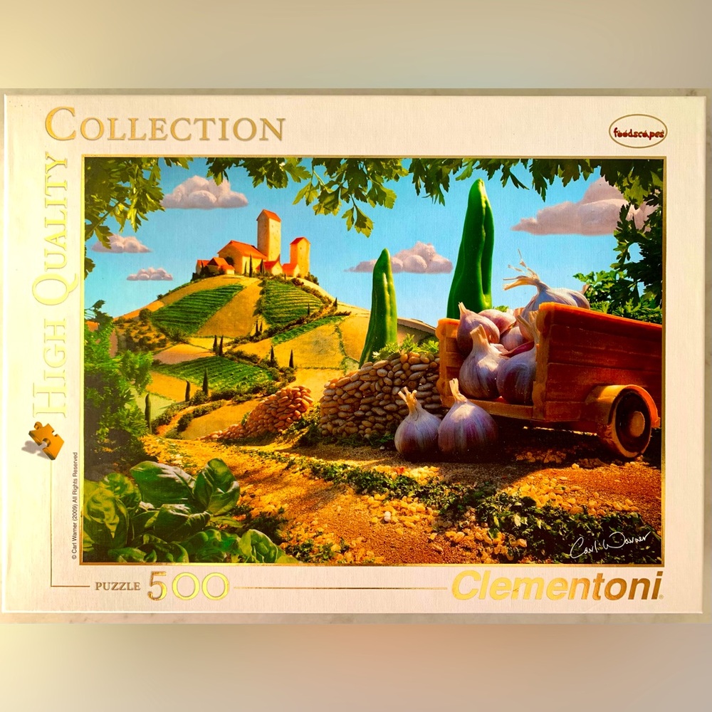 Clementoni Tuscany Landscape Puzzle 500 Pieces by Carl Warner